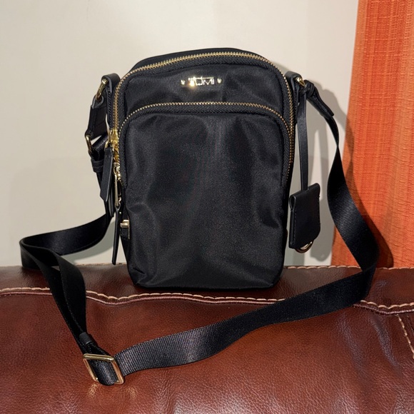 ‼️Tumi Voyageur Ruma Black Nylon Crossbody Bag - Picture 3 of 12